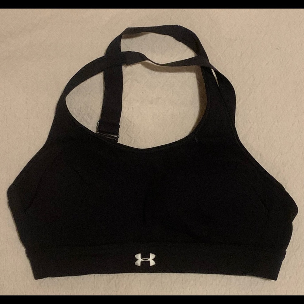 Women’s UA Infinity High Sports Bra USED!